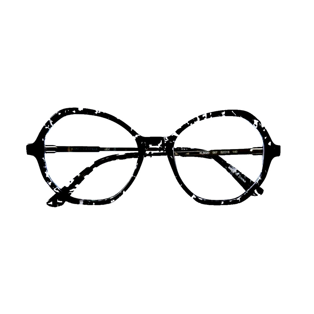 KARL LAGERFELD KL6020 007 TORTOISE NEW AUTHENTIC FULL RIM EYEGLASSES 52-18-140